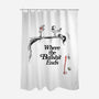 Off A Cliff-None-Polyester-Shower Curtain-SeamusAran