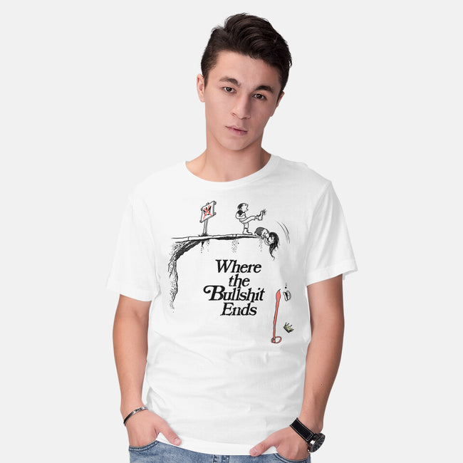 Off A Cliff-Mens-Basic-Tee-SeamusAran