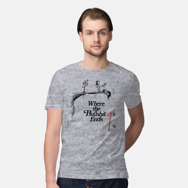 Off A Cliff-Mens-Premium-Tee-SeamusAran