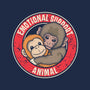 Emotional Support Punch-Womens-Racerback-Tank-turborat14