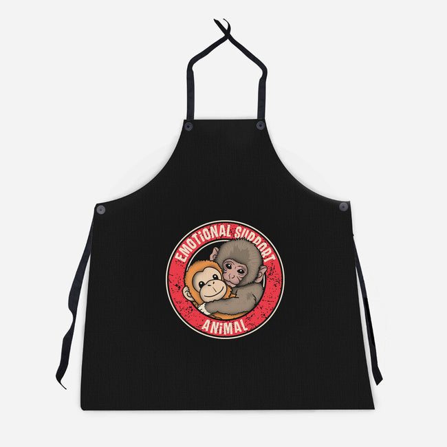 Emotional Support Punch-Unisex-Kitchen-Apron-turborat14
