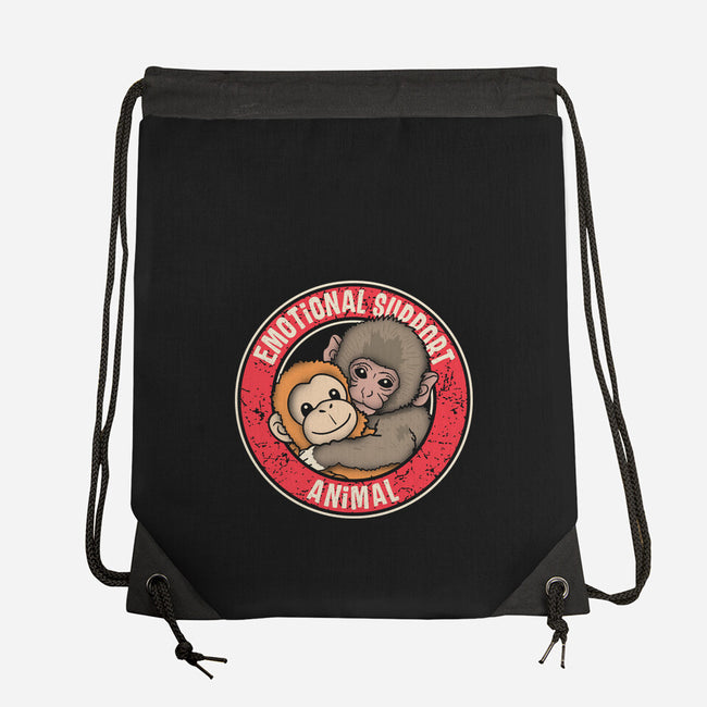 Emotional Support Punch-None-Drawstring-Bag-turborat14