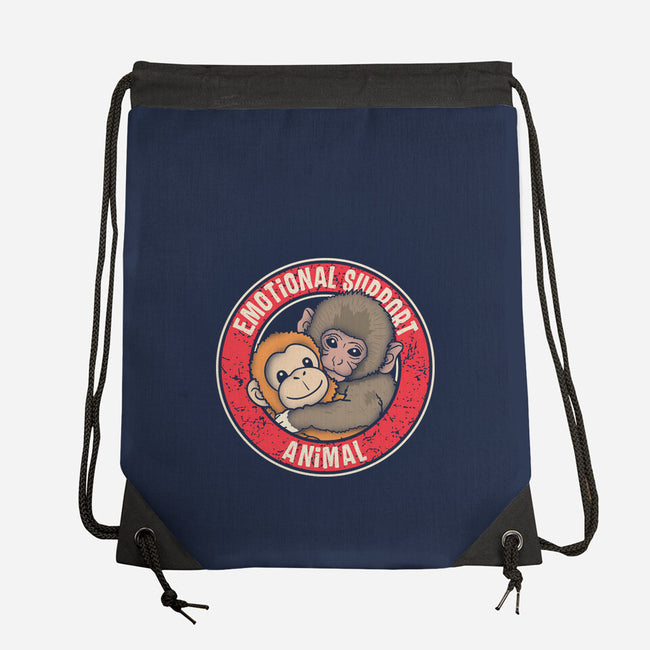 Emotional Support Punch-None-Drawstring-Bag-turborat14