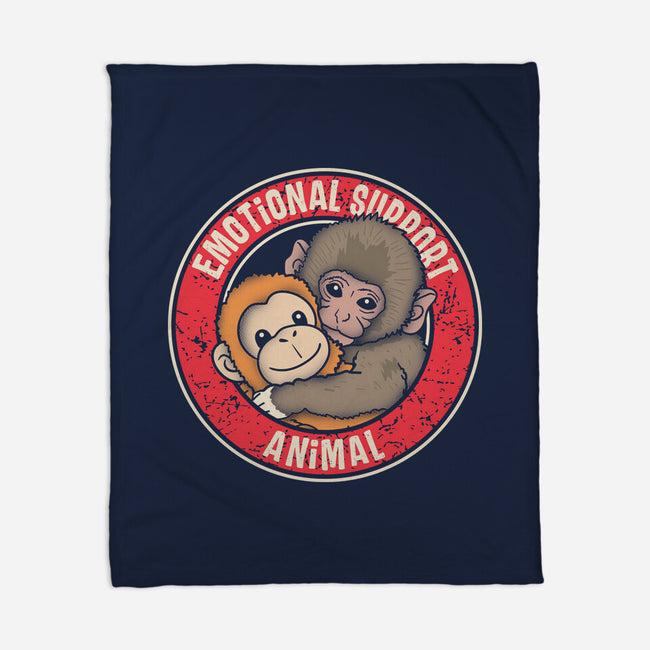 Emotional Support Punch-None-Fleece-Blanket-turborat14