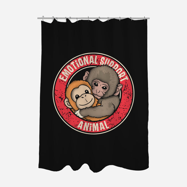 Emotional Support Punch-None-Polyester-Shower Curtain-turborat14