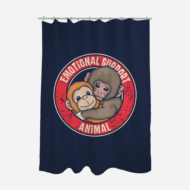 Emotional Support Punch-None-Polyester-Shower Curtain-turborat14