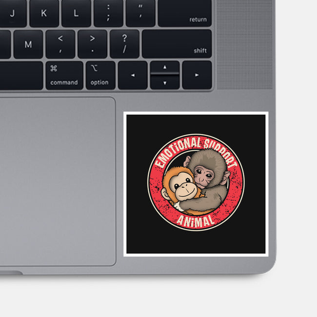Emotional Support Punch-None-Glossy-Sticker-turborat14