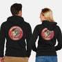 Emotional Support Punch-Unisex-Zip-Up-Sweatshirt-turborat14