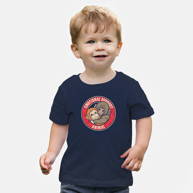 Emotional Support Punch-Baby-Basic-Tee-turborat14