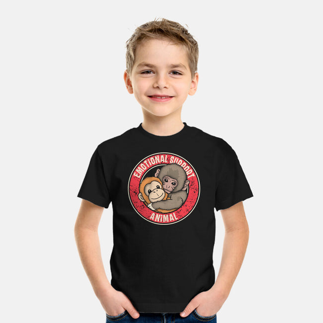 Emotional Support Punch-Youth-Basic-Tee-turborat14