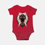 One Tough Padawan-Baby-Basic-Onesie-glitchygorilla