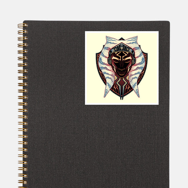 One Tough Padawan-None-Glossy-Sticker-glitchygorilla