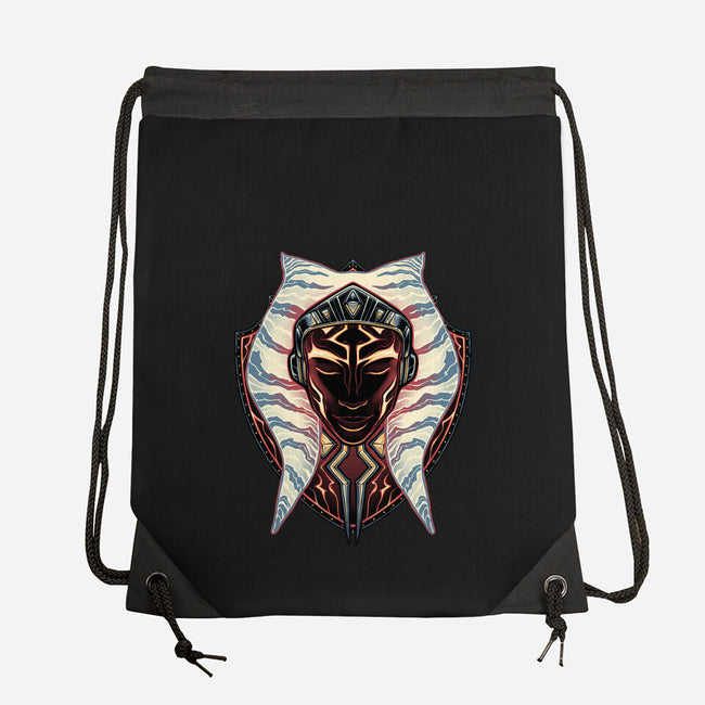 One Tough Padawan-None-Drawstring-Bag-glitchygorilla