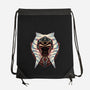 One Tough Padawan-None-Drawstring-Bag-glitchygorilla
