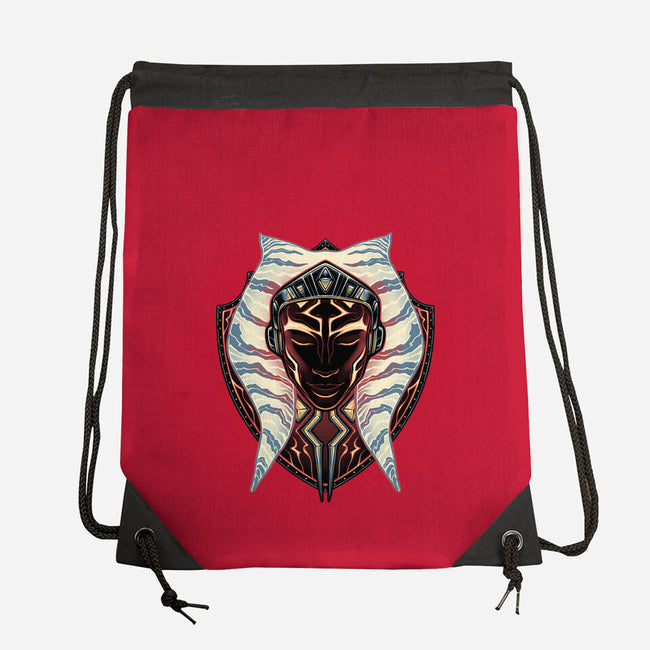 One Tough Padawan-None-Drawstring-Bag-glitchygorilla