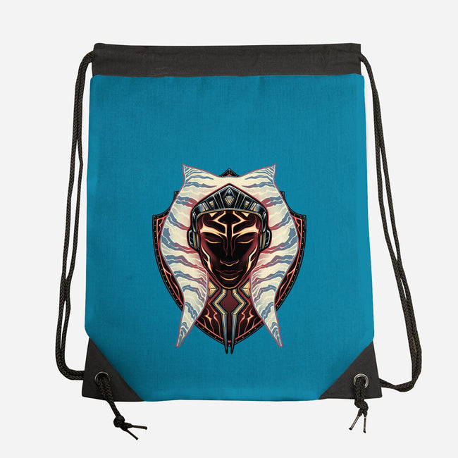 One Tough Padawan-None-Drawstring-Bag-glitchygorilla