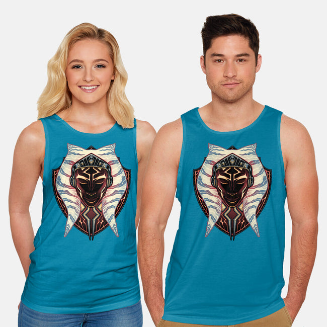 One Tough Padawan-Unisex-Basic-Tank-glitchygorilla