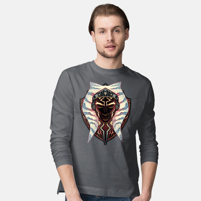 One Tough Padawan-Mens-Long Sleeved-Tee-glitchygorilla