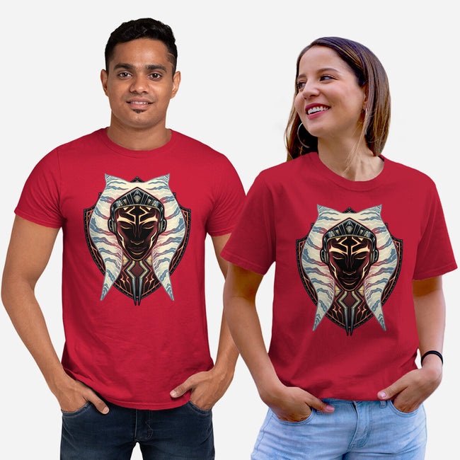 One Tough Padawan-Unisex-Basic-Tee-glitchygorilla