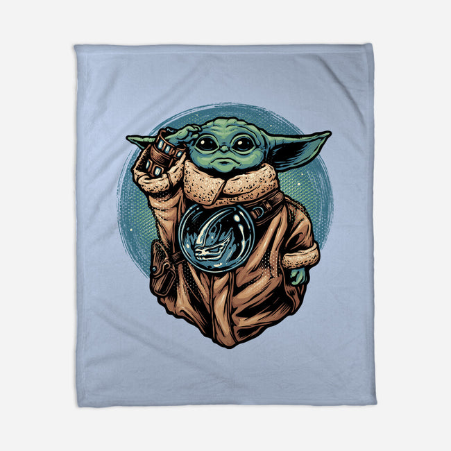 Salute Of The Apprentice-None-Fleece-Blanket-glitchygorilla