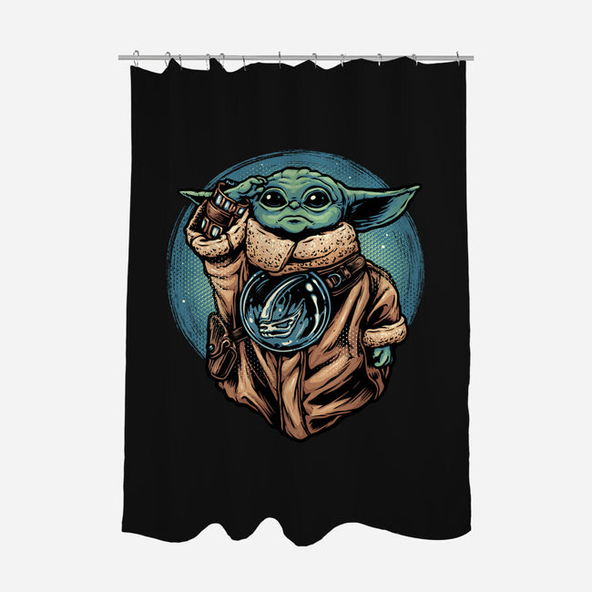 Salute Of The Apprentice-None-Polyester-Shower Curtain-glitchygorilla