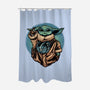 Salute Of The Apprentice-None-Polyester-Shower Curtain-glitchygorilla