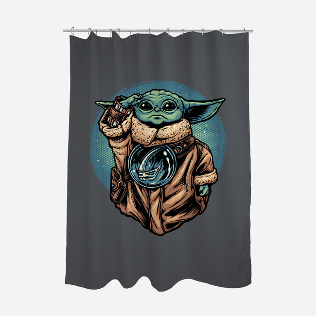 Salute Of The Apprentice-None-Polyester-Shower Curtain-glitchygorilla