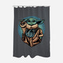 Salute Of The Apprentice-None-Polyester-Shower Curtain-glitchygorilla