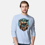 Salute Of The Apprentice-Mens-Long Sleeved-Tee-glitchygorilla