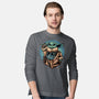 Salute Of The Apprentice-Mens-Long Sleeved-Tee-glitchygorilla