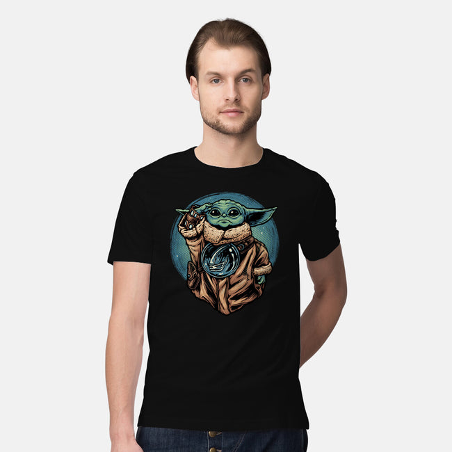 Salute Of The Apprentice-Mens-Premium-Tee-glitchygorilla