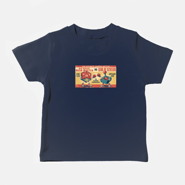Ultimate Gaming Battle-Baby-Basic-Tee-JCMaziu
