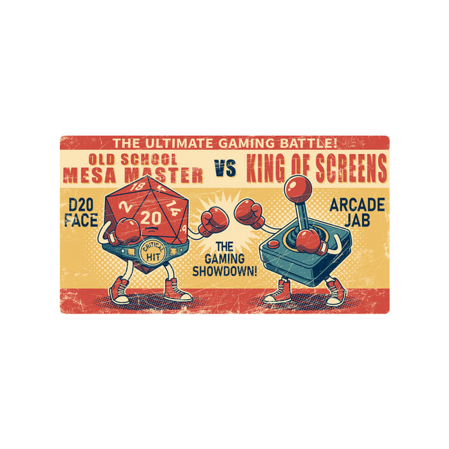 Ultimate Gaming Battle-None-Glossy-Sticker-JCMaziu