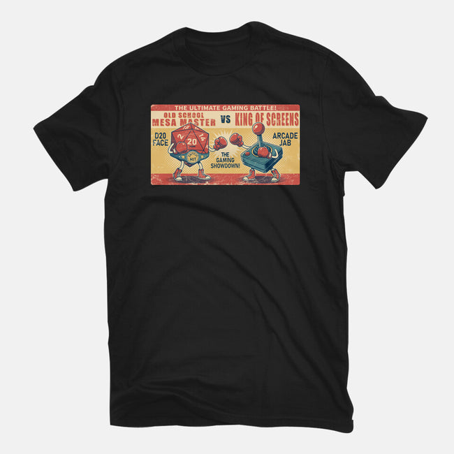 Ultimate Gaming Battle-Mens-Heavyweight-Tee-JCMaziu