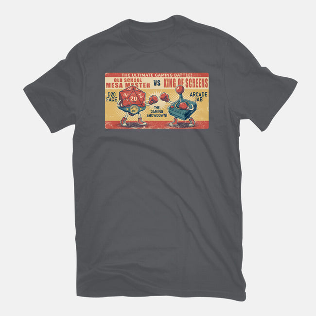 Ultimate Gaming Battle-Womens-Basic-Tee-JCMaziu