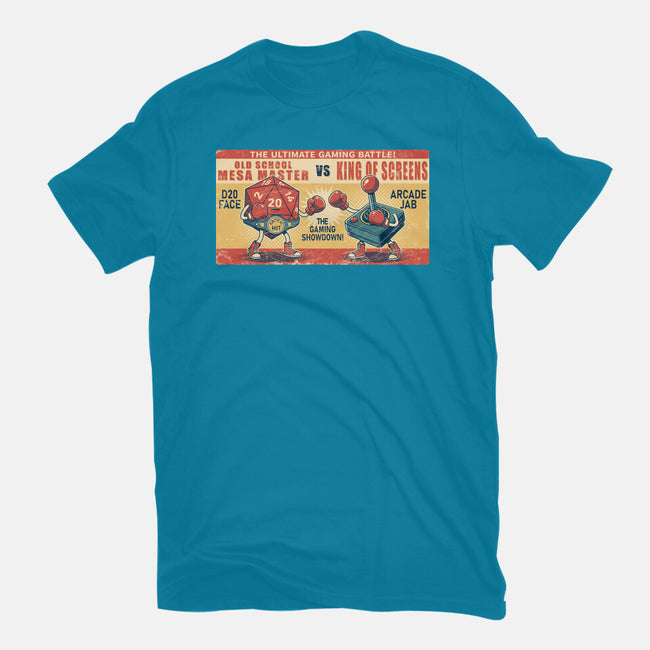 Ultimate Gaming Battle-Womens-Basic-Tee-JCMaziu