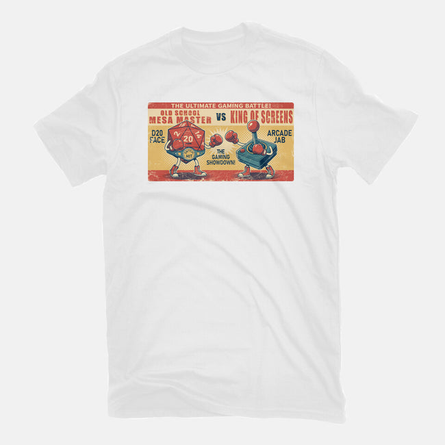 Ultimate Gaming Battle-Mens-Heavyweight-Tee-JCMaziu