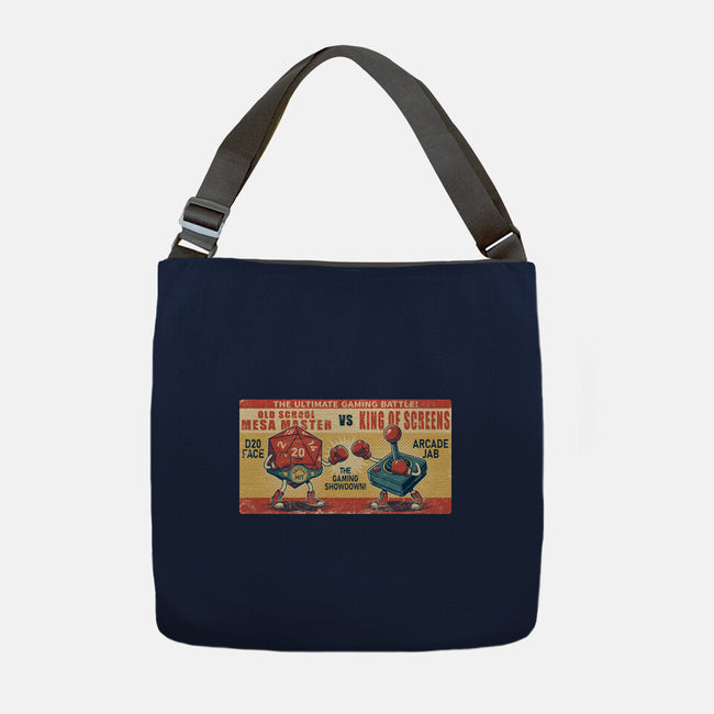 Ultimate Gaming Battle-None-Adjustable Tote-Bag-JCMaziu
