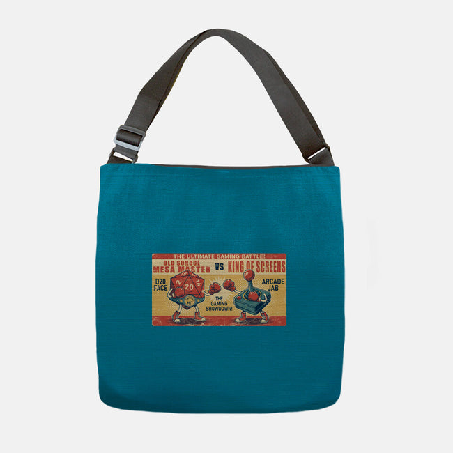 Ultimate Gaming Battle-None-Adjustable Tote-Bag-JCMaziu