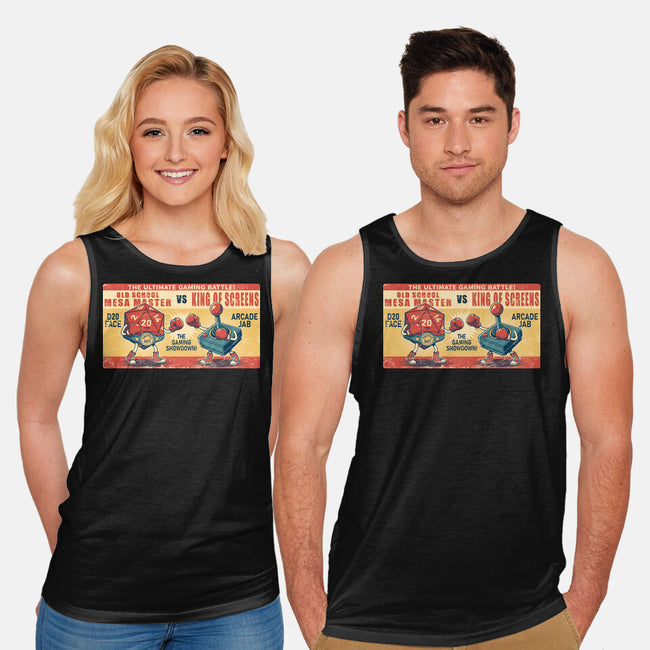Ultimate Gaming Battle-Unisex-Basic-Tank-JCMaziu