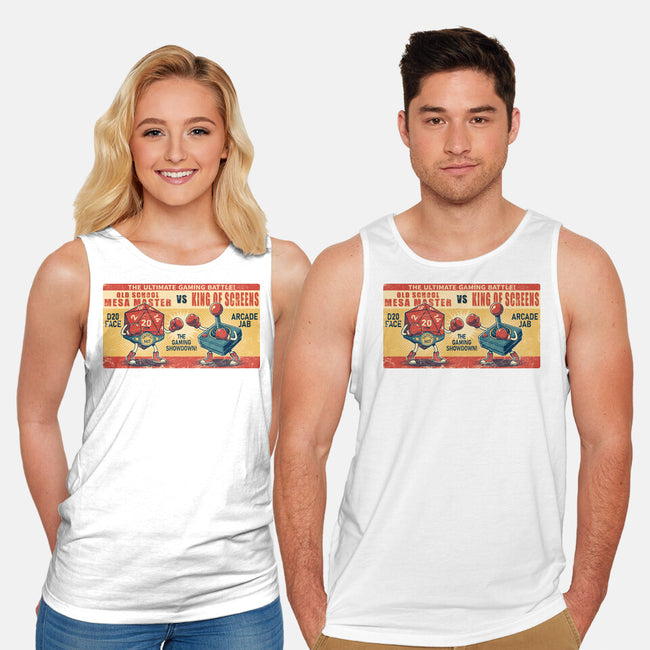 Ultimate Gaming Battle-Unisex-Basic-Tank-JCMaziu