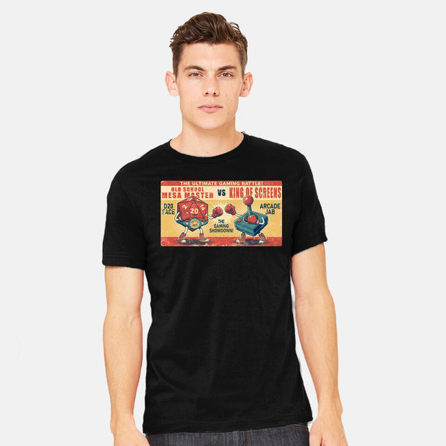 Ultimate Gaming Battle-Mens-Heavyweight-Tee-JCMaziu