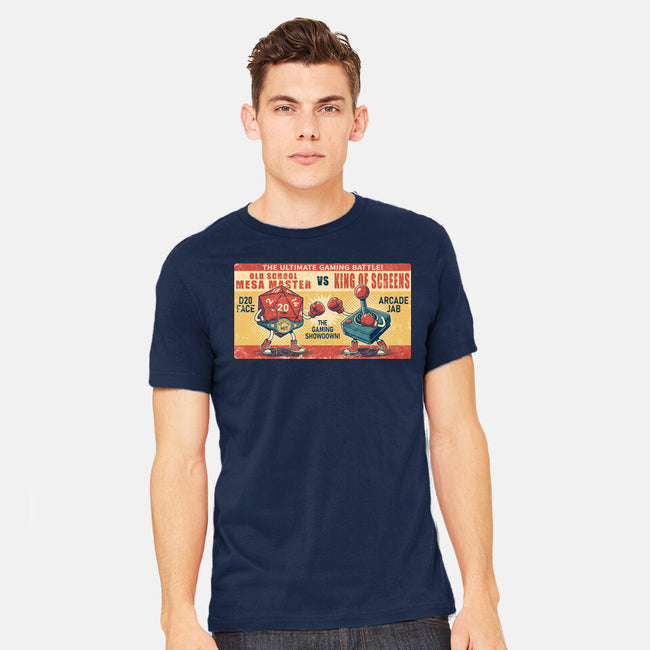 Ultimate Gaming Battle-Mens-Heavyweight-Tee-JCMaziu