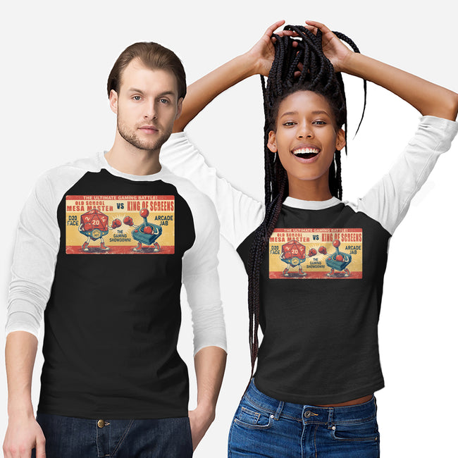 Ultimate Gaming Battle-Unisex-Baseball-Tee-JCMaziu