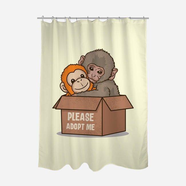 Adopt Punch-None-Polyester-Shower Curtain-turborat14