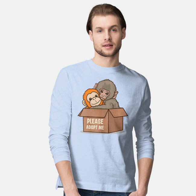 Adopt Punch-Mens-Long Sleeved-Tee-turborat14
