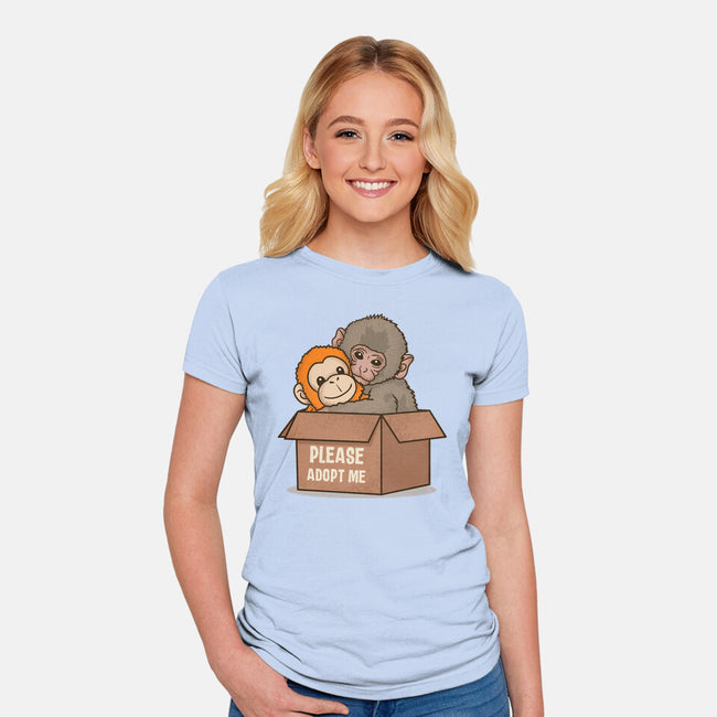 Adopt Punch-Womens-Fitted-Tee-turborat14