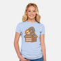Adopt Punch-Womens-Fitted-Tee-turborat14
