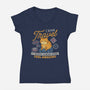 Coming Home Feel Amazing-Womens-V-Neck-Tee-Popnotic