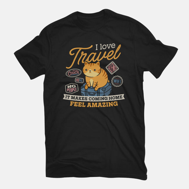 Coming Home Feel Amazing-Womens-Fitted-Tee-Popnotic
